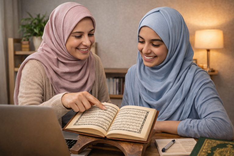 Benefits of Learning Quran from A Female Tutor for Sisters